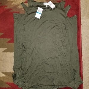 Neiman Marcus green soft shirt